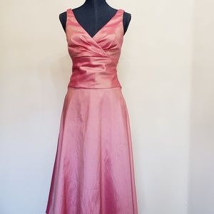 Jordan Fashions Formal Dress Tea Length Size 8 NWT